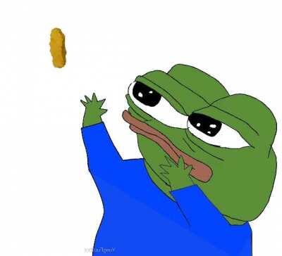 Behold, the mystical chicken nuggie