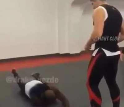 When your leg is made out of diamond