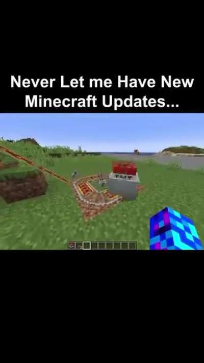 Minecraft is such a peaceful game