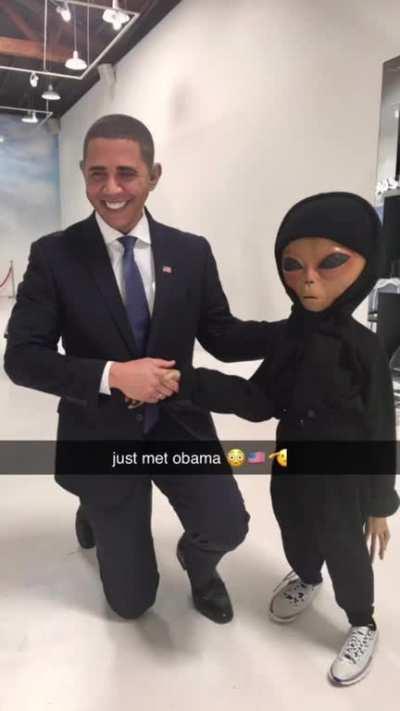 just met obama 😳🇺🇸🫡