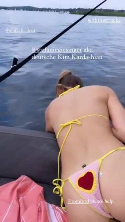 Noch mit Oberteil, aber dafür mit Nipslip