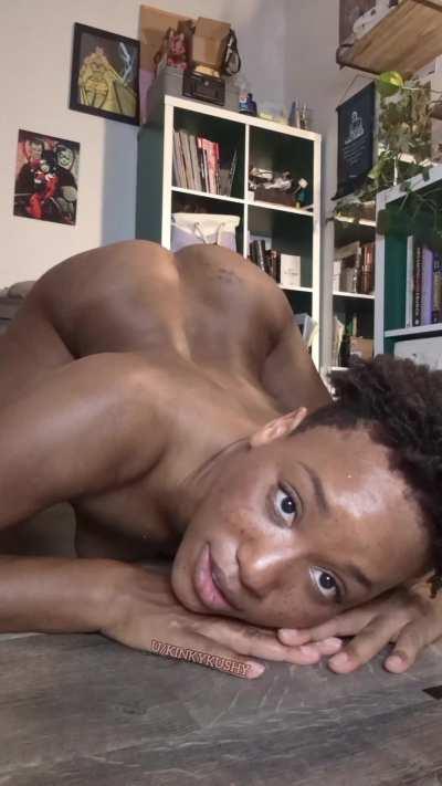 Doesn't this position look so inviting with me smiling?