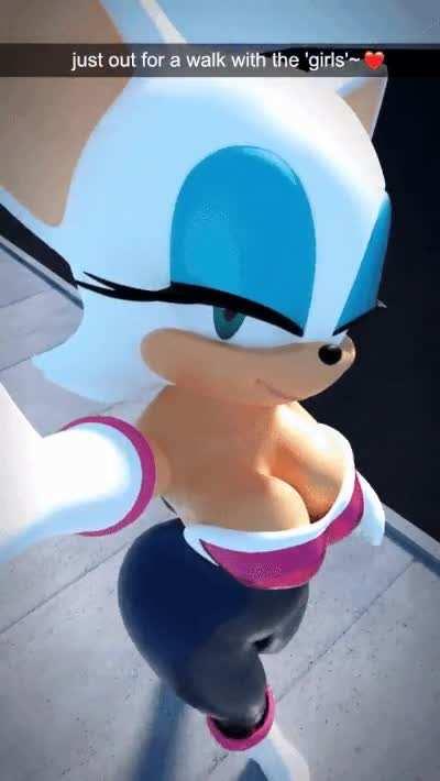 Rouge know what she doin. She making you a furry XD