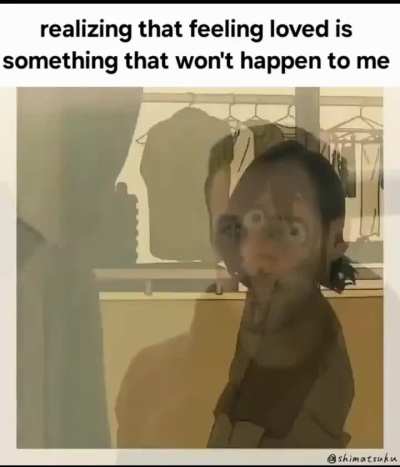 Why should I look in the mirror knowing that a failure stares back at me?