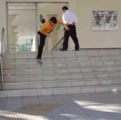 HMFT after I fuck with a security guard (May be staged)