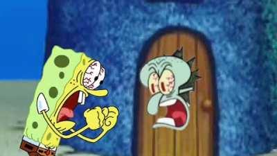 Spongebob Riot Shield (Revised Version)