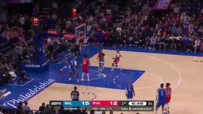 [Highlight] Jevon Carter's pass turns into a 3-pointer