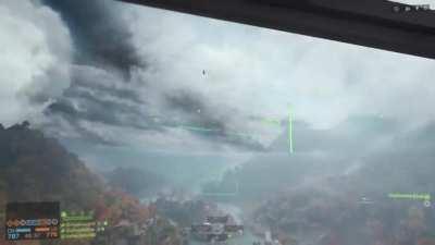 That’s one way to cross the map