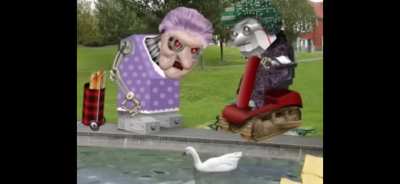 This is what happens if a terminator get sent to the wrong past