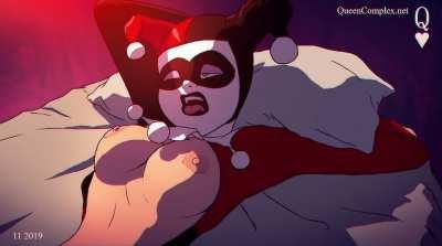 Harley Quinn ahegao [Batman: The Animated Series] (QueenComplex)