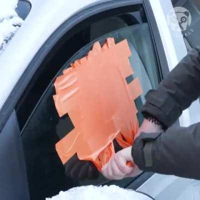 Car locked hack. Found this on the internet, haven’t tested it yet.