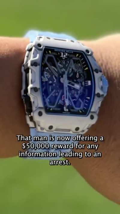 A businessman said Thursday he was ambushed and held at gunpoint and robbed of his $600,000 watch inside a parking garage in Irvine.