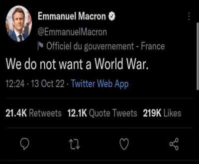 Sombre Macron is Awake 😈