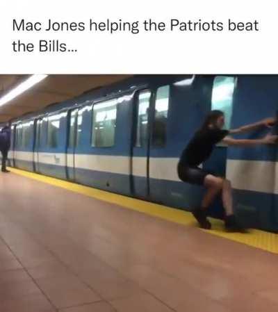 its all fun and games until some1 push u from the behind