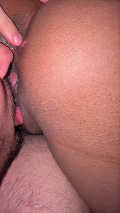 I just put my black ass over my bf’s face