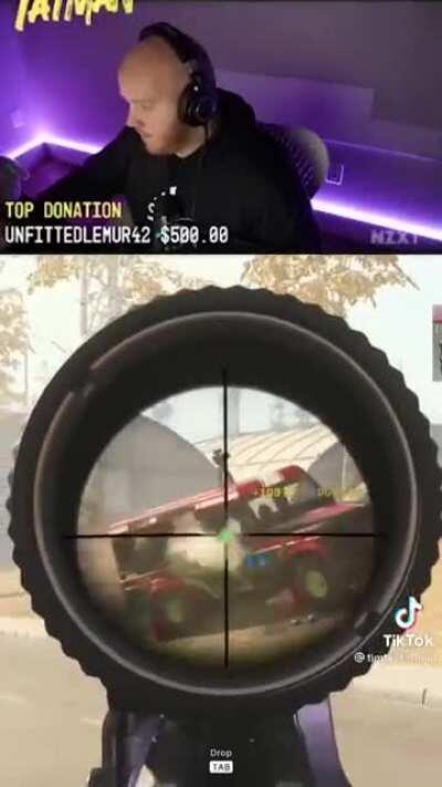 Its so sad seeing warzone like this... but hey activision is able to have a bit more money in their pocket (Clip via timthetatman)