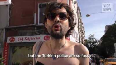 The most peaceful gay parade in Turkey 🇹🇷🏳️‍🌈