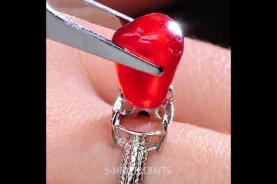 Yes, lets turn this fruit into a ring.