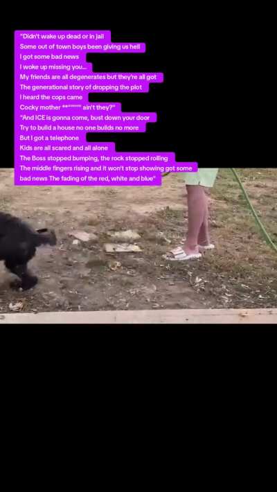 Zach Bryan wasn't on my bingo card for standing up against ICE. But here we are.