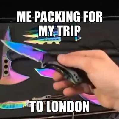 Oi bruv I got shanked