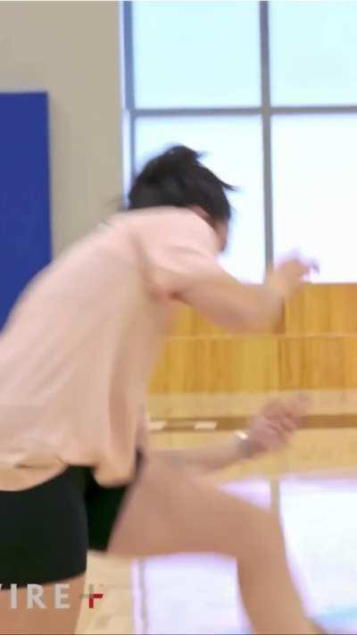 Brett’s ass looks so good in these spandex shorts