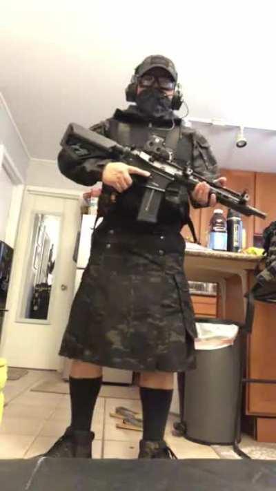 For fun. Maybe. Highlands NightOps kit, WIP.