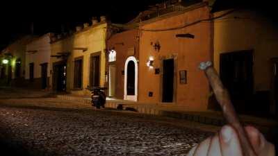 Le (POV) tu eres perro en la ciudad de Mexico en 1985 has arrived