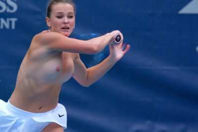 Topless Tennis Tournament