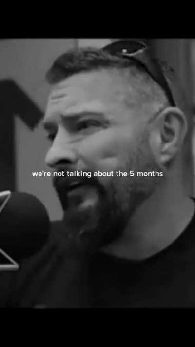 Your dedication level is what will make or brake you. Speech by Andy Frisella