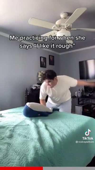 When she likes it rough....