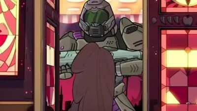 Charlie meets DooM Slayer