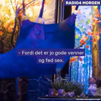 Danish radio journalist interviewed man while having sex with him at swingers club