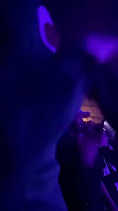 Gumby going crazy at Lonely concert