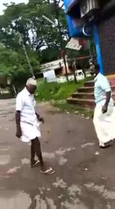 Quick tip: Don't get into fights if you're the type to go down after one hit