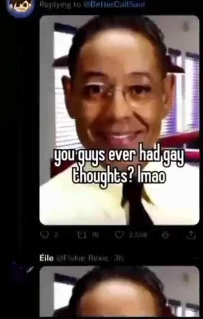 out chicaneried by... Twitter?