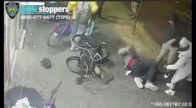 some people attack a guy in a wheelchair