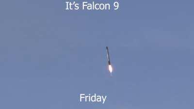 It's Falcon 9 Friday