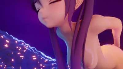 Help her cum by playing this lewd parody Game! Try for Free! Check the comments!