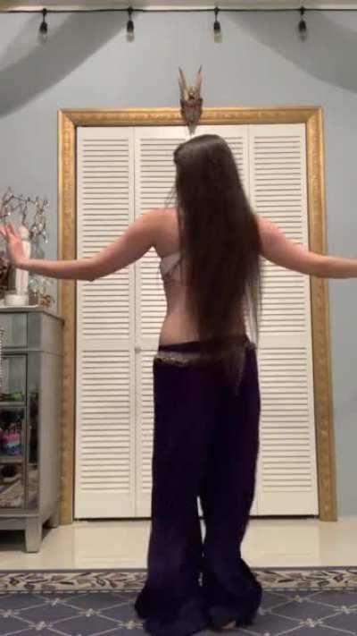 Danced in my new Harem Boho outfit