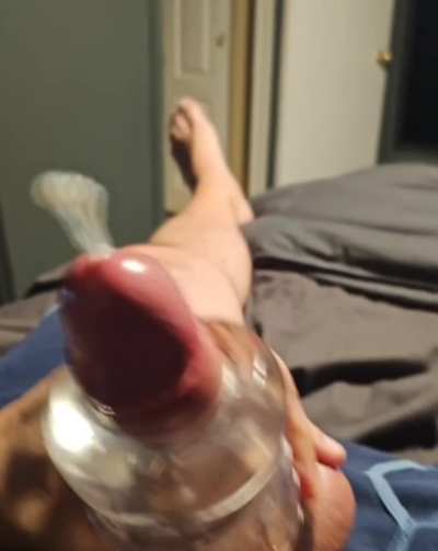 Messy stroker cumshot