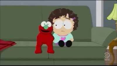 Stop touching me Elmo!
