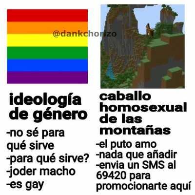 tan solo caballo homosexual de las montañas