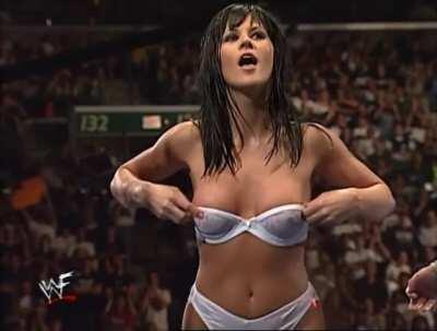 Miss Kitty Showing Her Tits To The Wwf Audience