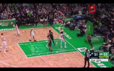 [Highlight] Jayson Tatum ends the first half