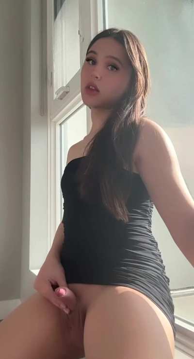 Would you date a tgirl who’s bigger and harder than you?