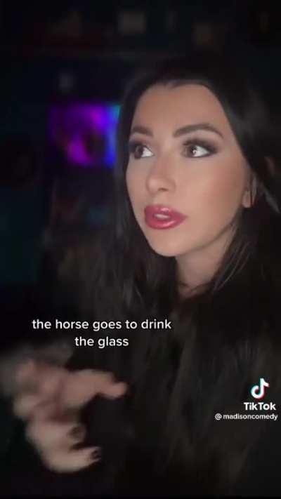 A Horse Walks Into A Bar…