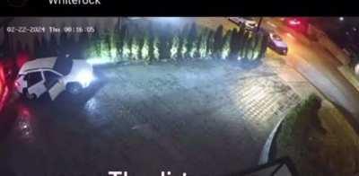 Crazy shooting with automatic weapons in BC, Canada