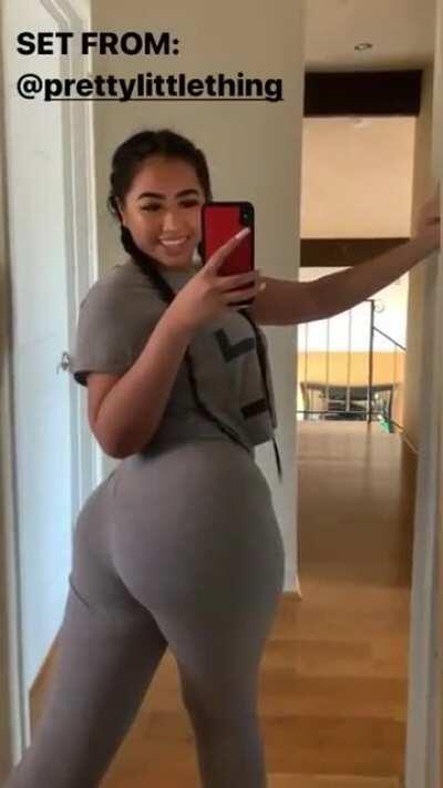 Still doing those booty shots in the mirror