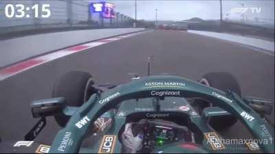 Stroll can't stay out