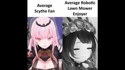 But does she enjoy robotic lawn mowers, or is she a lawn mower enjoyer who happens to be robotic? 🤔